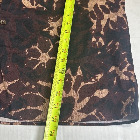 Ted Baker Abstract Short Sleeve Button Down Men’s Shirt Size 6 100% Cotton - Picture 9 of 11